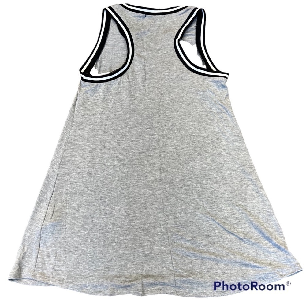 NWT Papaya “this team makes me drink” gray razorback long tank top, M, football - Picture 2 of 9